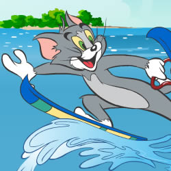 Tom und Jerry Super Ski Stunts